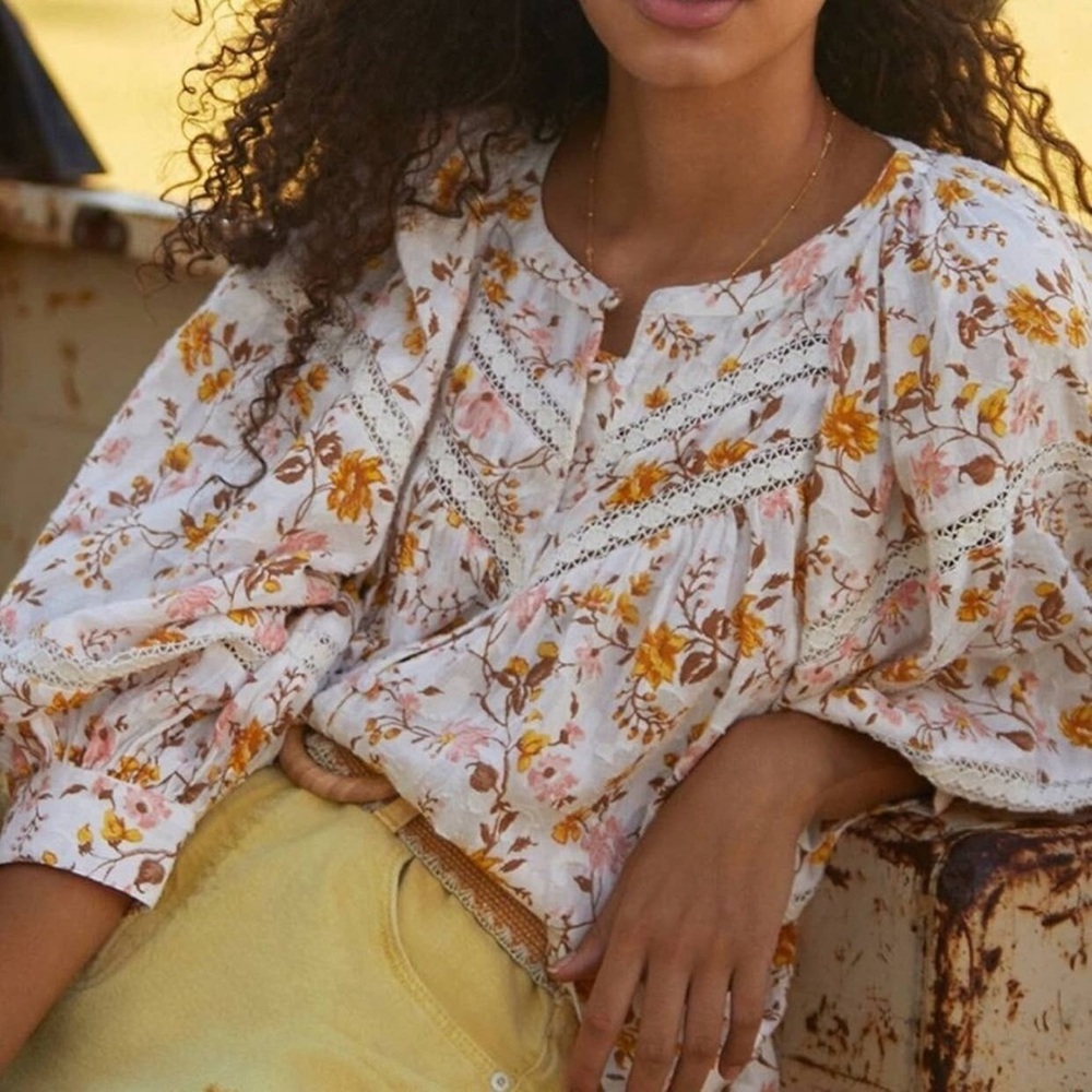 Floral Print Women's Top